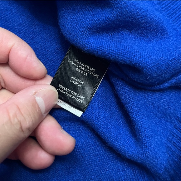 NWT - Good Man Brand Men’s 100% Cashmere Sweater - Size XXL - Picture 9 of 10